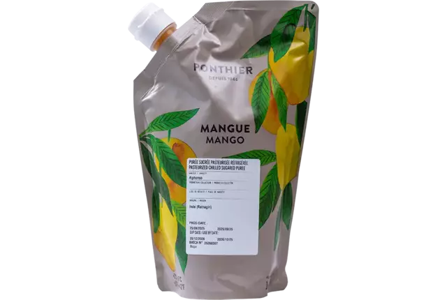 Fruitpuree mango 1kg stuk